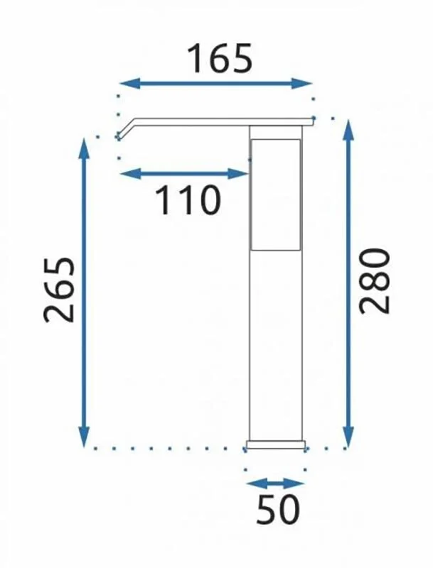 Смеситель для раковины Rea Kent REA-B8014 золото