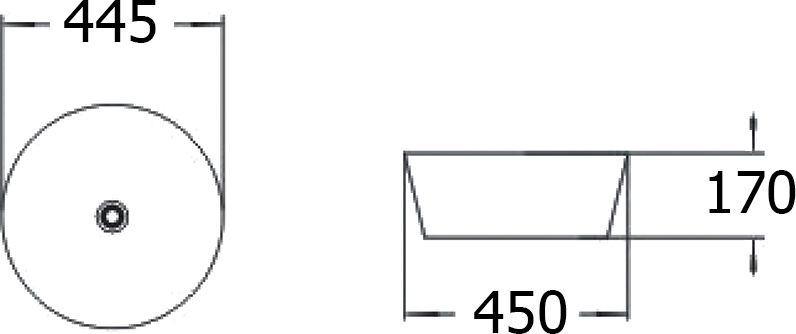 Рукомойник Sturm Essential Aliot ST-AL344400-NBNCR