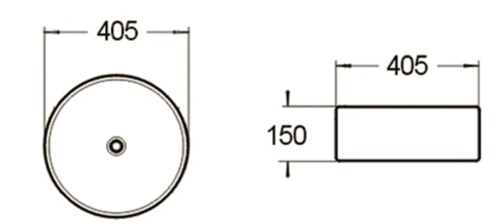 Раковина накладная SantiLine SL-1056 белый