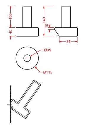 Держатель туалетной бумаги ArtCeram Postit PSC001 01 75 белый