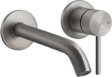 Смеситель для раковины Gessi 316 54083#239, steel brushed