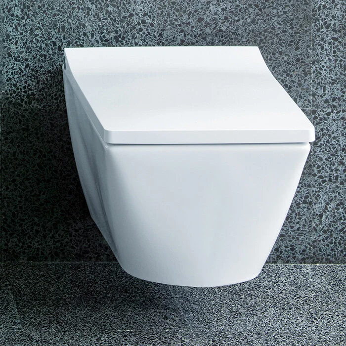 Подвесной унитаз Duravit Viu 25110900001 37 x 57 см безободковый, с креплением Durafix, с покрытием WG, белый