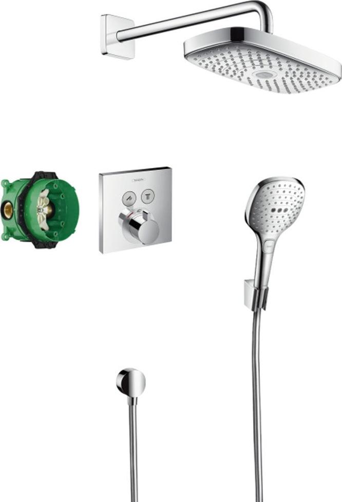 Душевая система хром Hansgrohe Raindance Select E 27296000