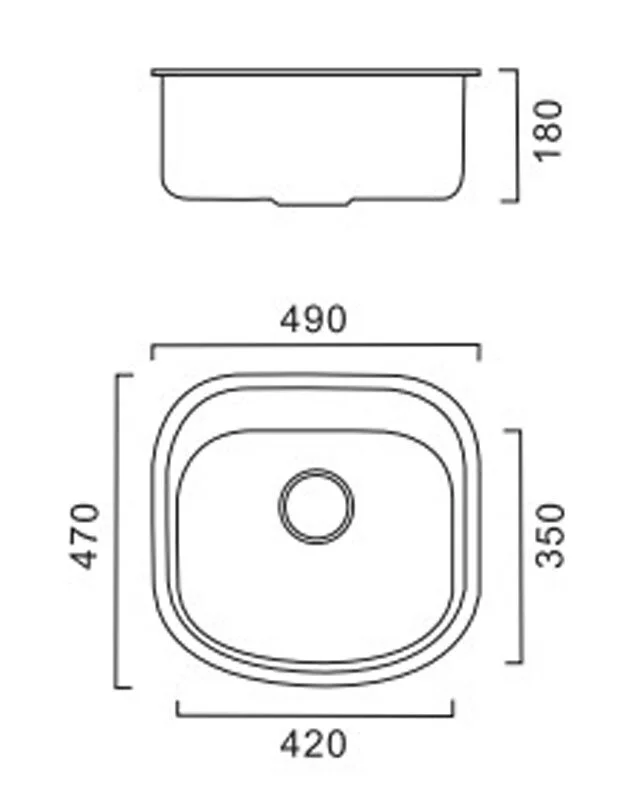 Кухонная мойка Haiba HBS4749 хром