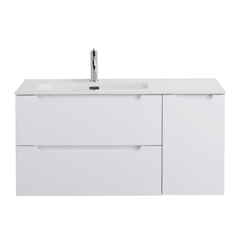 Тумба под раковину BelBagno ETNA-1200-2C-1A-SO-BL-L 120 см, Bianco Lucid