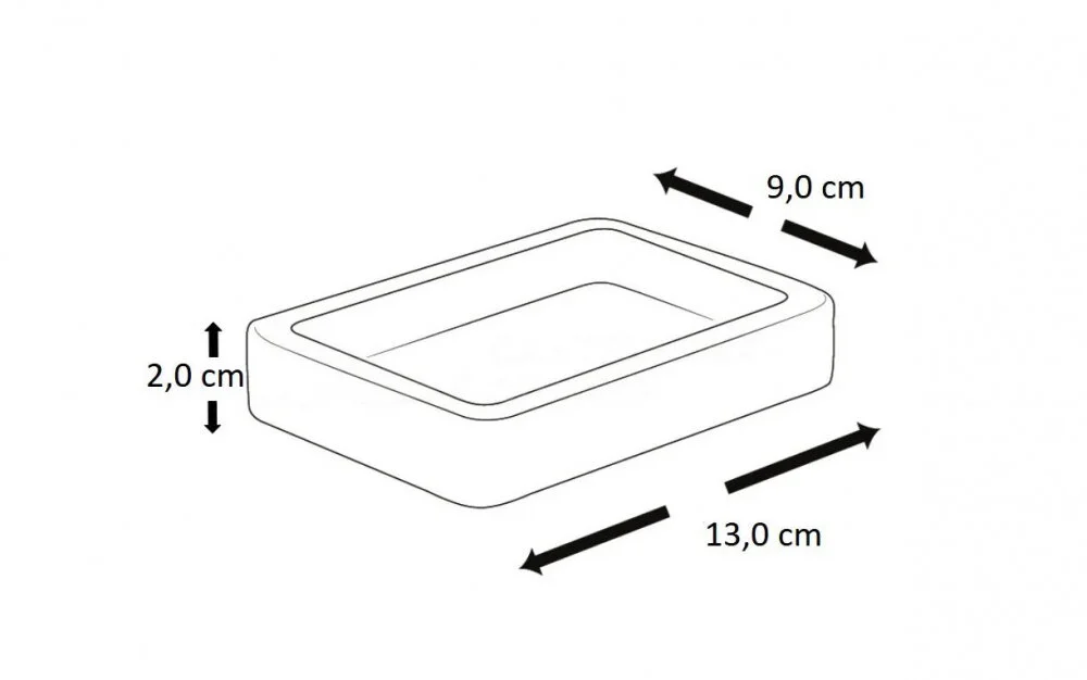 Мыльница Ridder Natural 2247311 бежевый