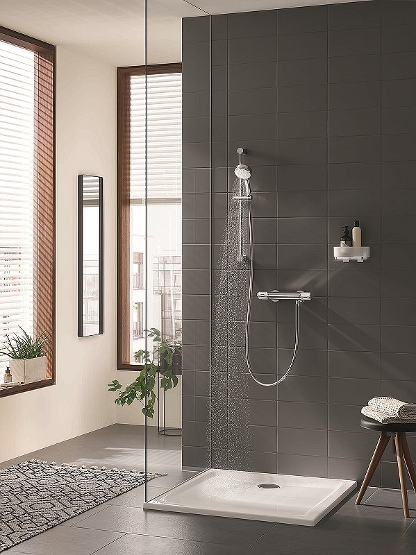 Смеситель для душа Grohe Grohtherm 1000 Performance 34776000 с термостатом, хром