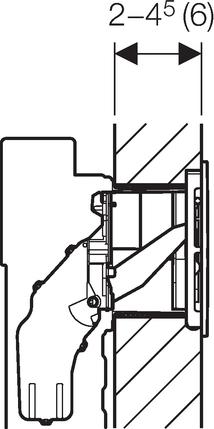 Кнопка смыва Geberit Sigma 40 115.600.SQ.1 со встроенной системой удаления запахов, коричневый