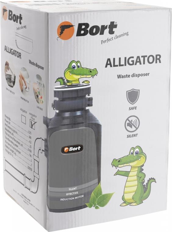 Измельчитель пищевых отходов Bort Alligator Plus 93410761