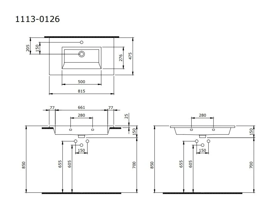 Раковина Bocchi Milano 1113-012-0126 оранжевый