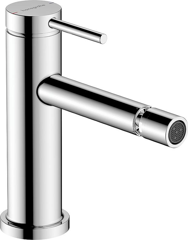 Хромированный смеситель для биде Hansgrohe Tecturis S 73201000