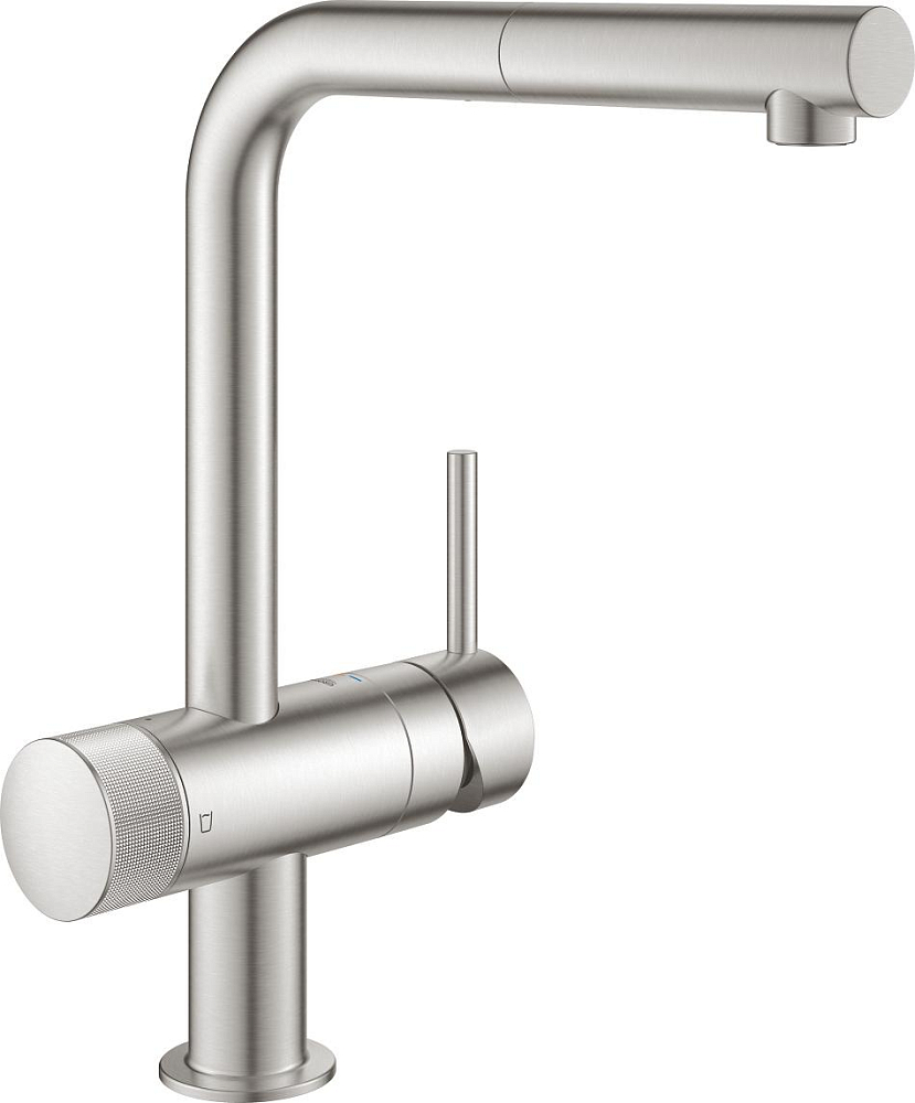 Смеситель для кухонной мойки Grohe Blue 31721DC0 суперсталь