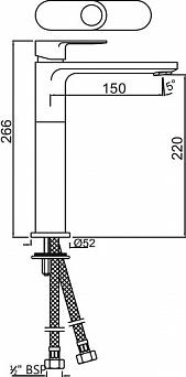 Смеситель для раковины Jaquar Ornamix Prime ORP-GDS-10005BPM, золото