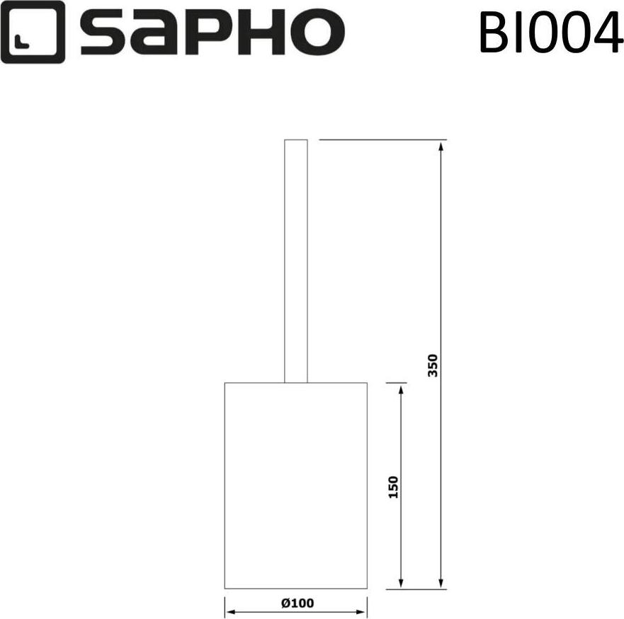 Ершик для унитаза Sapho Bambus BI004