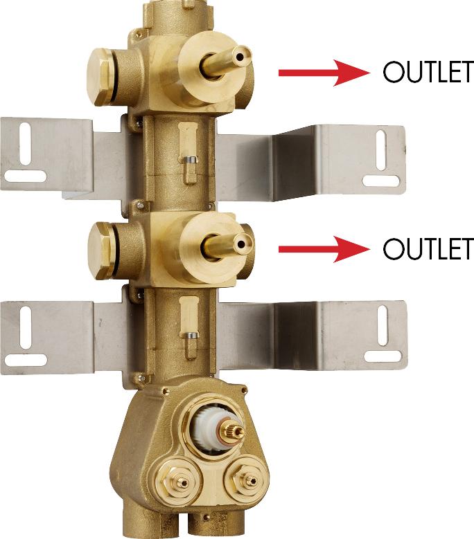 

Скрытая часть Bossini OKI 2 Outlets LP Z030201, OKI