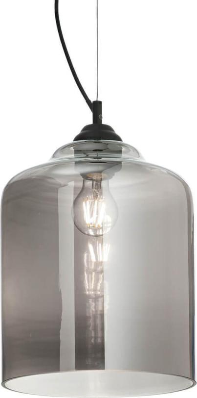 Подвесной светильник Ideal Lux Bistro SP1 Square Fume 112312