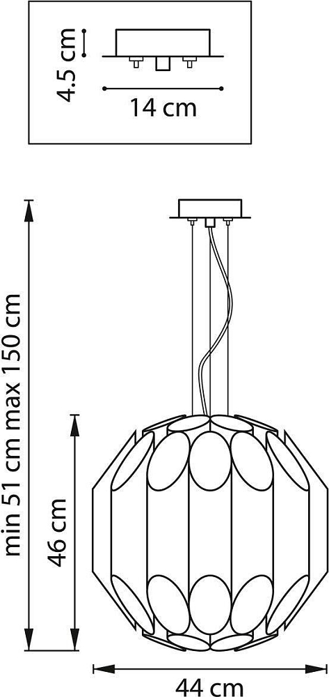 Подвесная люстра Lightstar Siena 720442