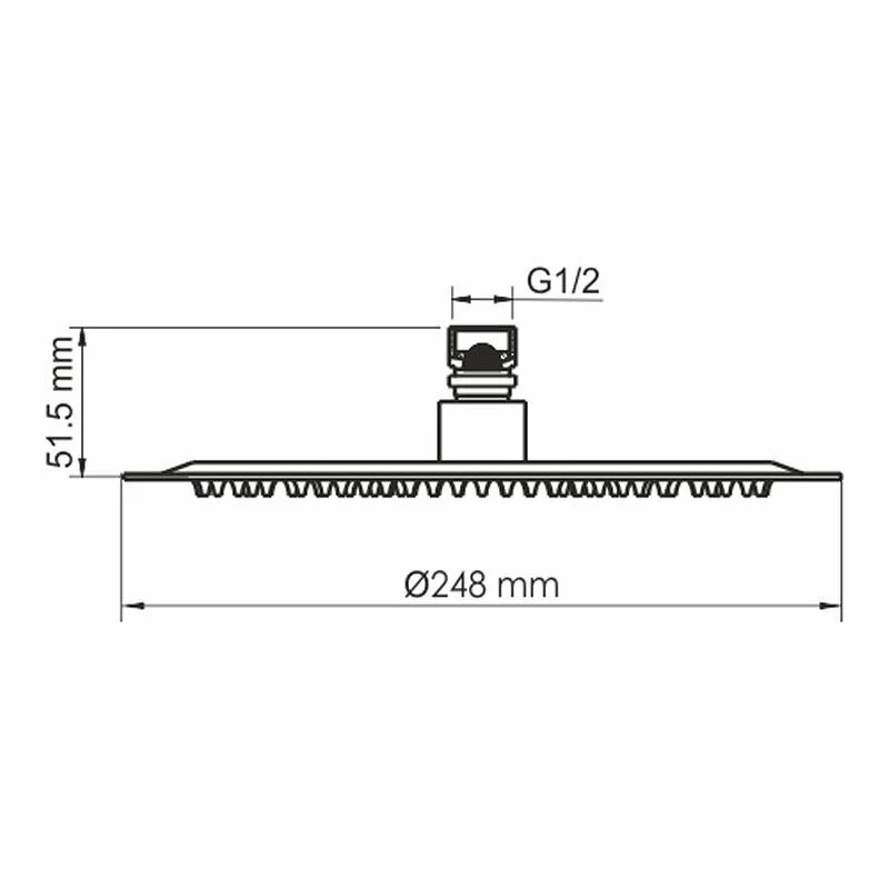 Душевая система WasserKRAFT Sauer 7100 A71208 золото