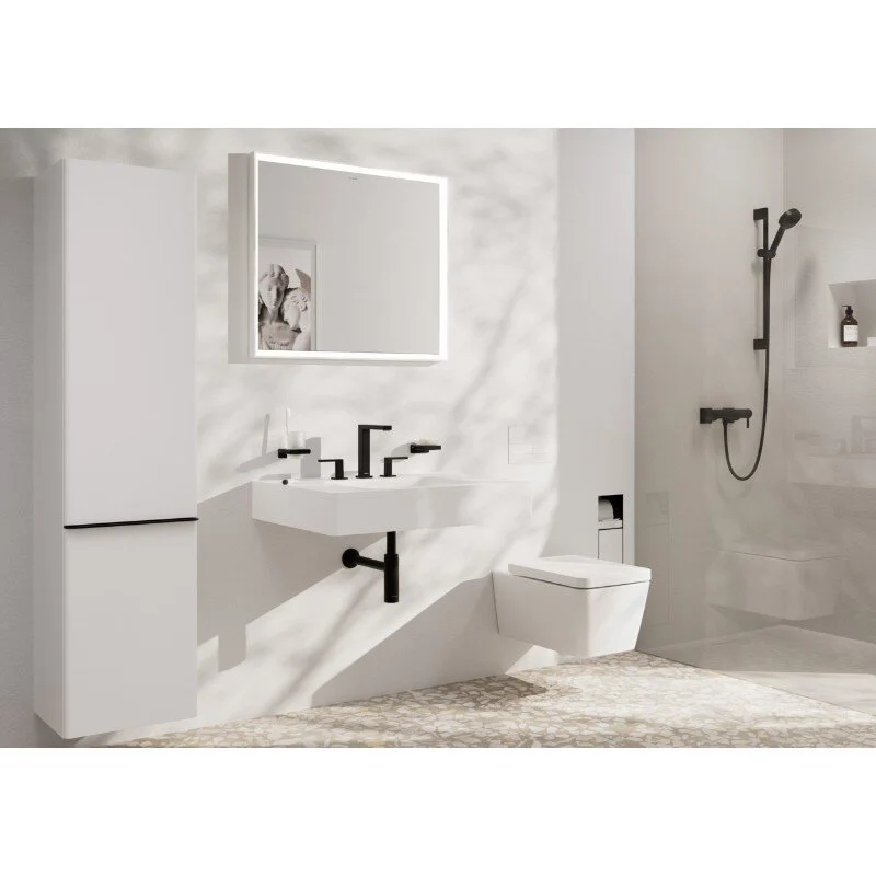 Смеситель для раковины Hansgrohe Tecturis E 73030670 черный