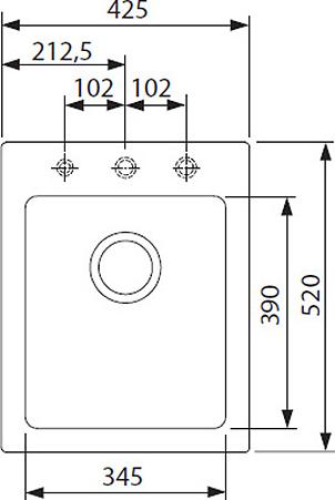 Кухонная мойка Franke Maris MRG 610-42 сахара