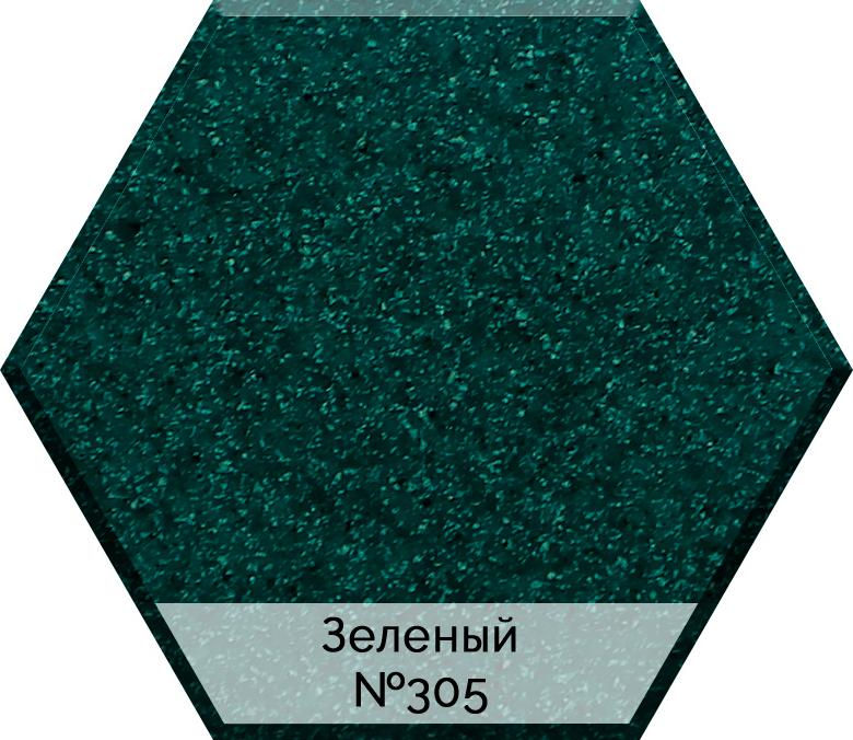 Кухонная мойка AquaGranitEx M-08 зелёная