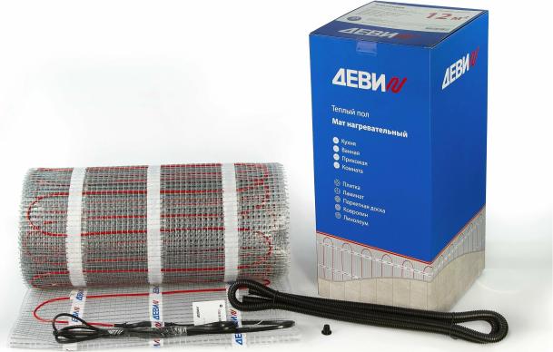 Тёплый пол Devi Comfort Mat-150T 1500 Вт 230 В 10 м.кв. 83030586R