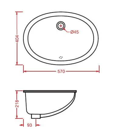 Раковина ArtCeram Diana DIL001 01 00 белый