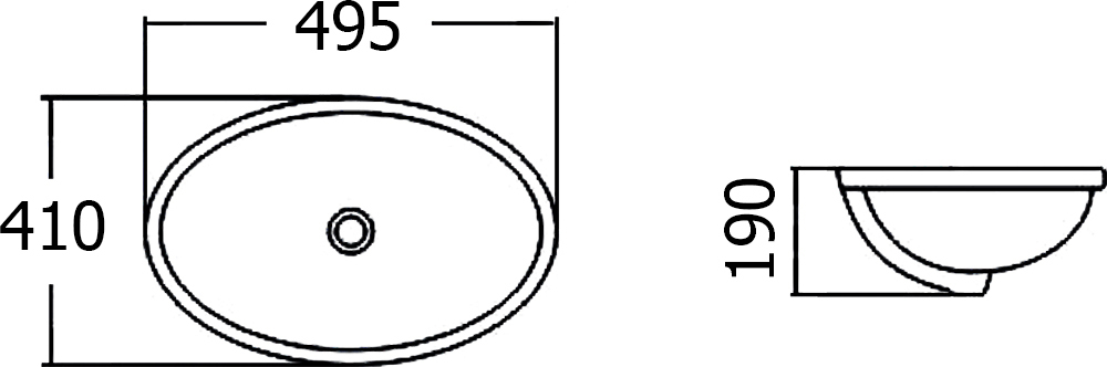 Рукомойник Sturm Essential Vita ST-VI554930-NBNCR