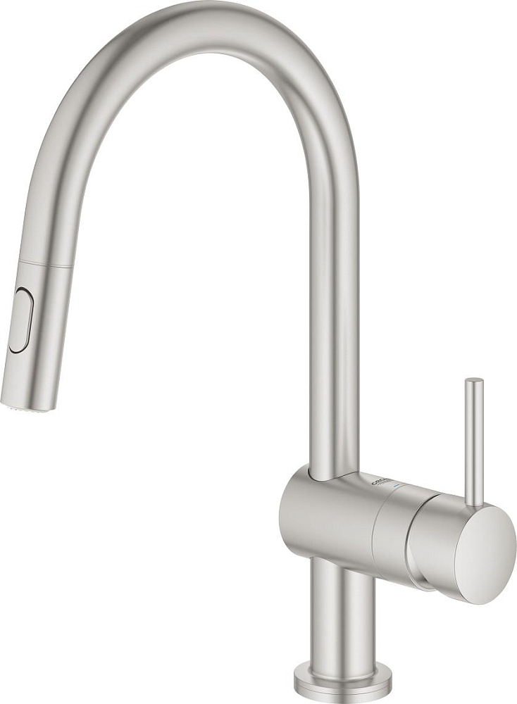 Смеситель для кухонной мойки Grohe Minta Touch 31358DC2 суперсталь