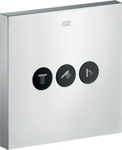 Переключатель потоков Axor ShowerSelect 36717000 на 3 потребителя, хром