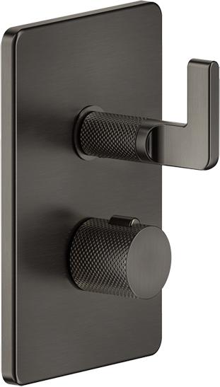 Смеситель для душа Gessi Inciso 58132#299 термостатический, black XL