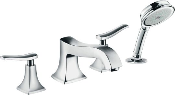 Смеситель Hansgrohe Metris classic 31314000 на борт ванны