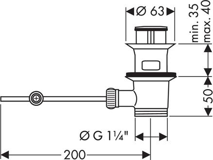 Смеситель для биде Hansgrohe PuraVida 15270000, хром