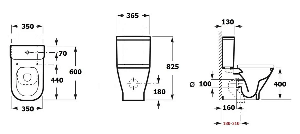 Напольный безободковый унитаз Aquanet Fine 273786/273787-C Rimless с бачком, крышка микролифт, Slimseat, белый