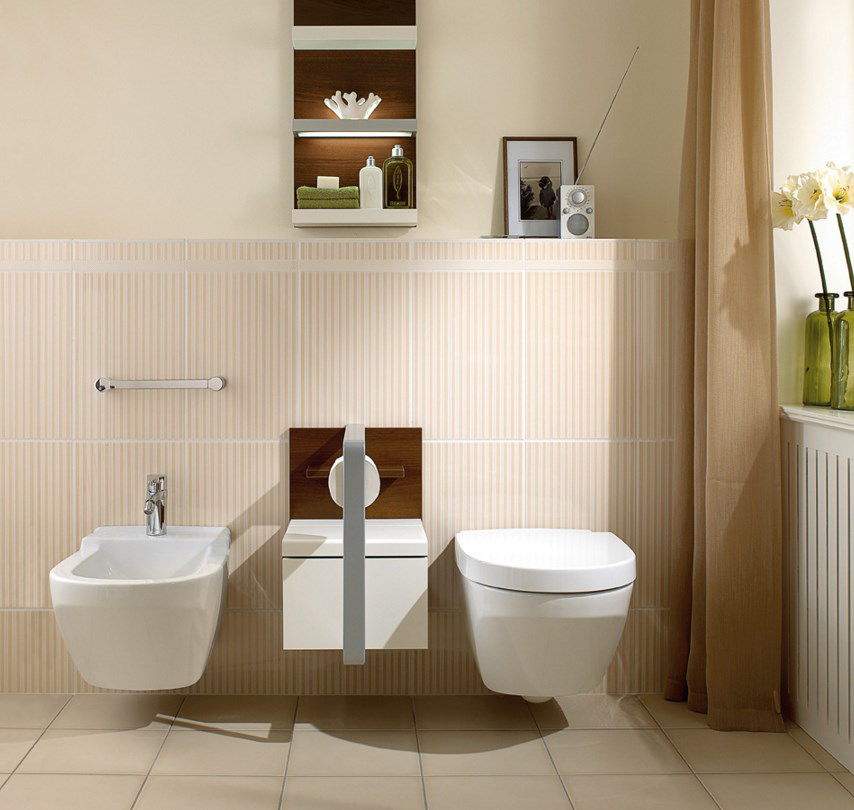 Подвесное биде Villeroy & Boch Lifetime 5475 00R1 alpin