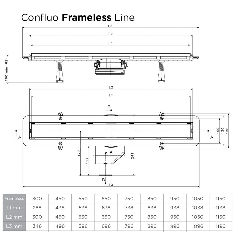 Лоток душевой Pestan Frameless Line White Glass 13701214 белый