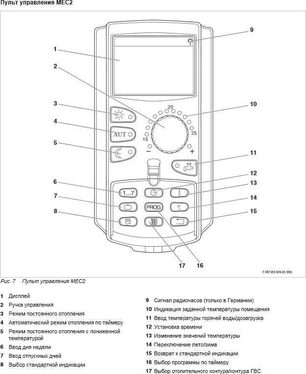 Система управления Buderus Logamatic 4323