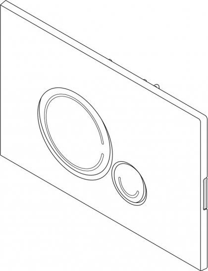 Кнопка смыва BelBagno Sfera BB015-SR-CHROME хром