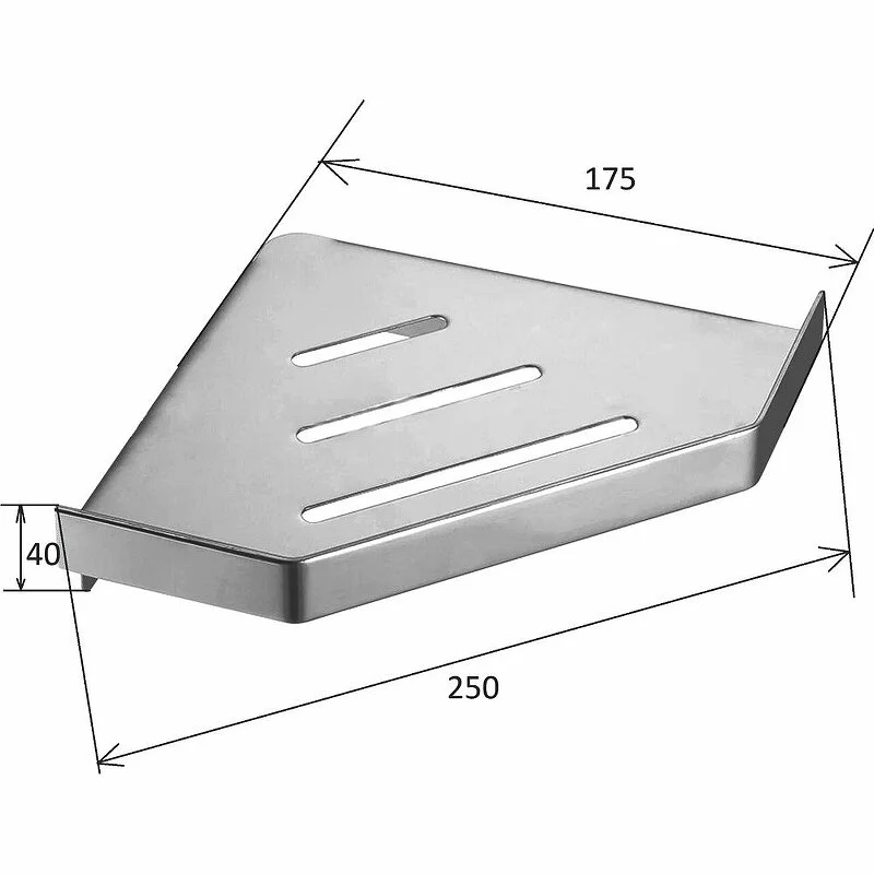 Полка Boheme New Venturo 10318-GM серый