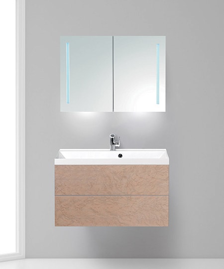 Тумба для комплекта BelBagno REGINA-900-2C-SO-MR-BLUM marmo rosa