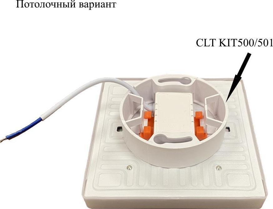 Встраиваемый светодиодный светильник Crystal Lux CLT 501C100 WH 3000K