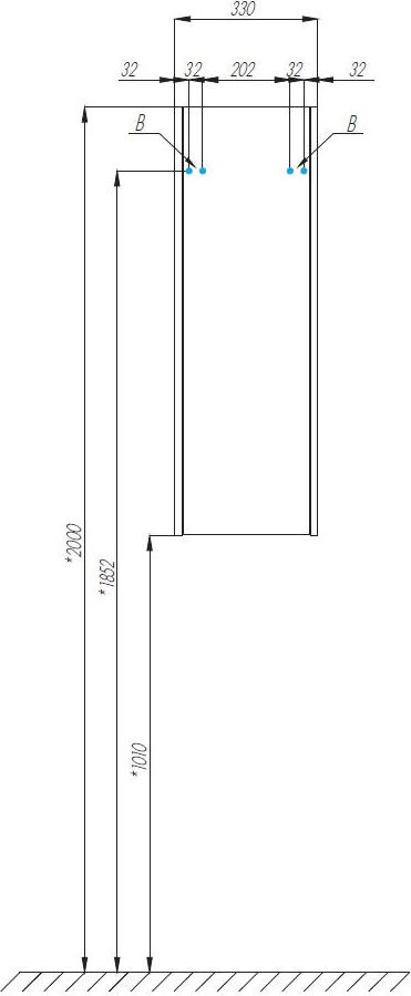 Шкаф Aquaton Сакура 35 1A220803SKW8R, белый