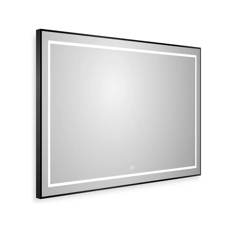 Зеркало BelBagno Kraft SPC-KRAFT-1000-800-LED-TCH-WARM-NERO черный