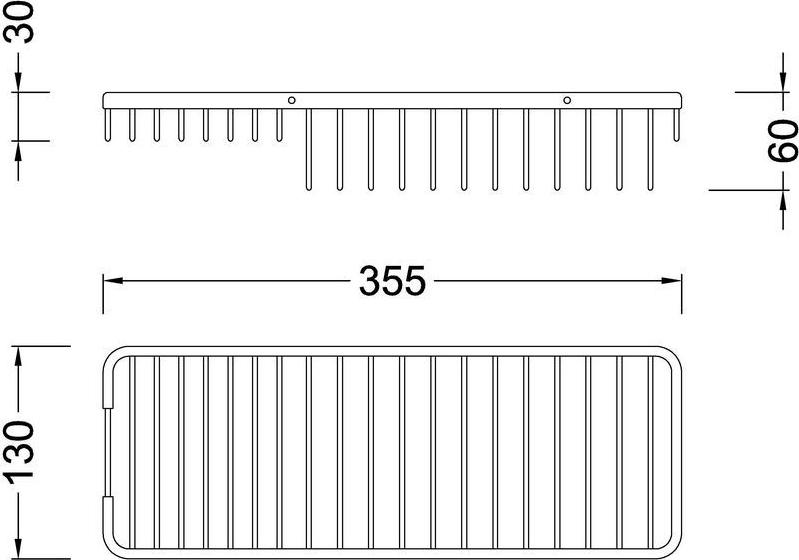 Полка Timo Nelson150079/00 хром