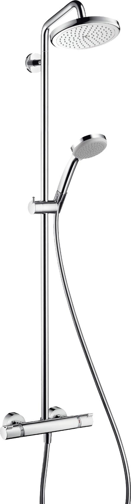 Душевая стойка Hansgrohe Croma 220 Showerpipe 27188000 EcoSmart