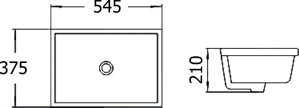 Раковина Sturm Essential Hope ST-HO545430-NBNCR