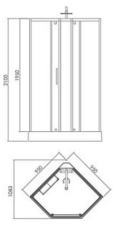 Душевая кабина Appollo TS TS-6032Z