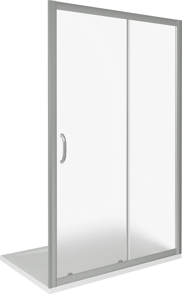 Душевая дверь в нишу 160 см Good Door Infinity WTW-160-G-CH ИН00083 стекло рифленое