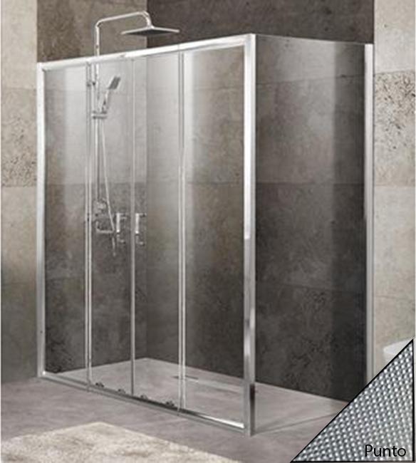 Душевой уголок 150x190 см BelBagno Unique UNIQUE-AH-21-150/180-90-P-Cr