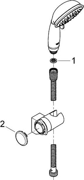 Душевой гарнитур Grohe Tempesta Rustic 27805000